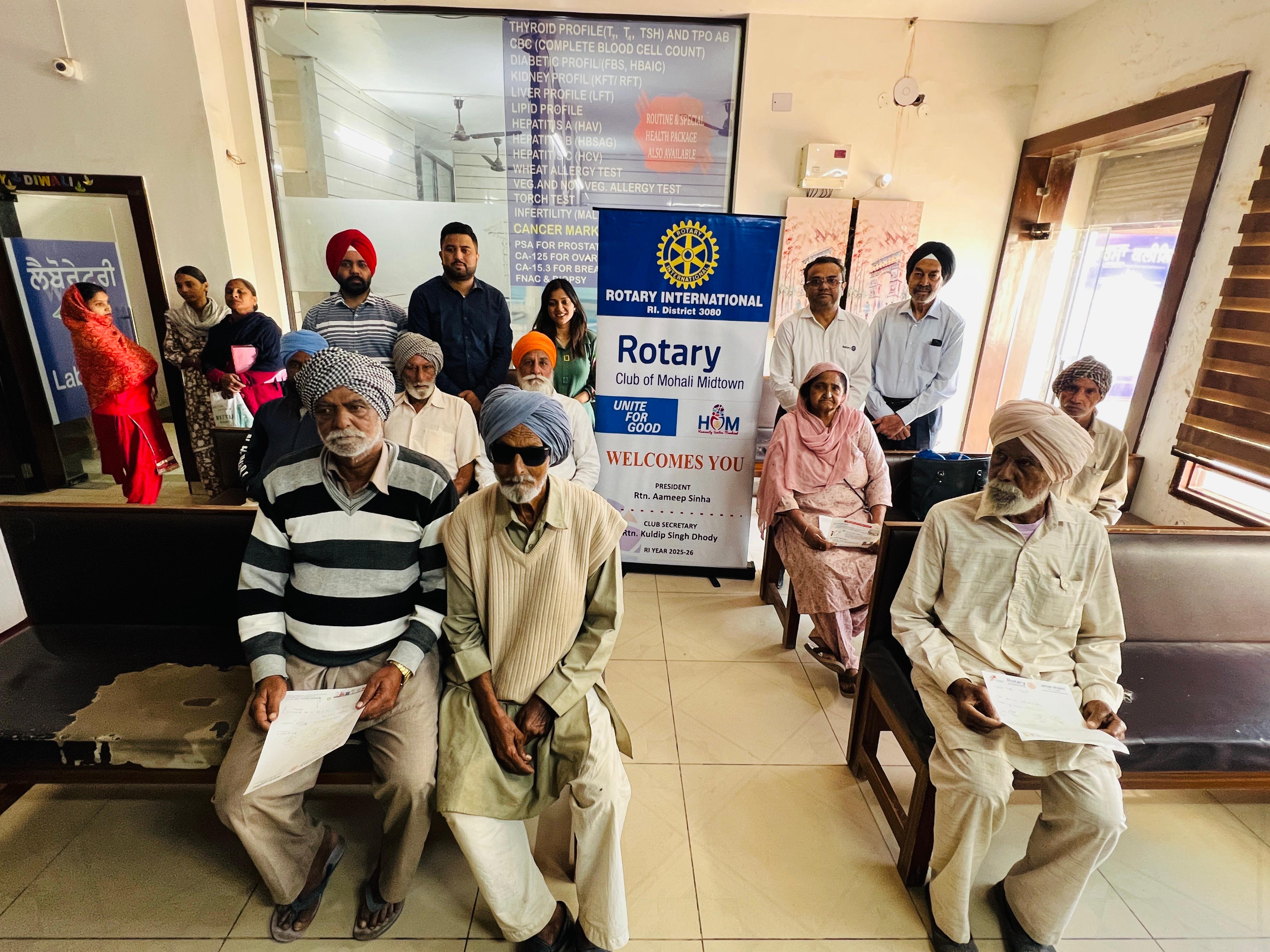Eyes Checkup Camp – 2 RY 2025-26